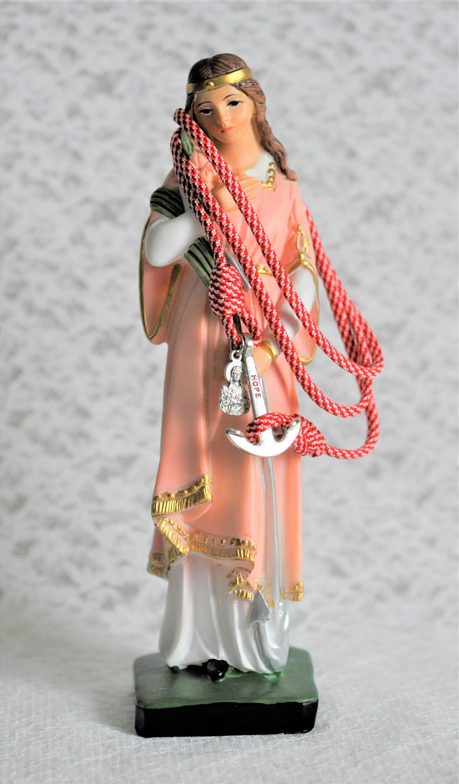 St. Philomena Cord Bracelet or Waist Cord With Two Knots Etsy