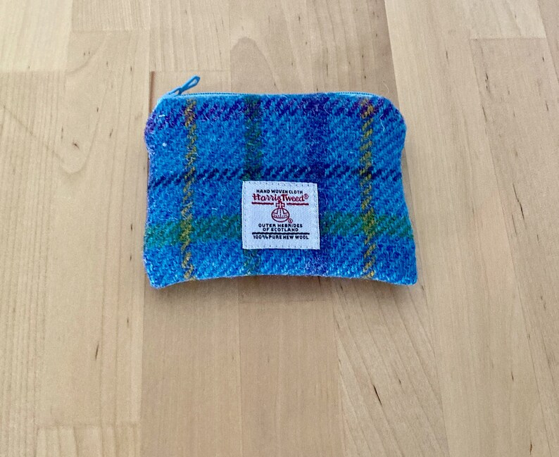 Royal Stewart Tartan Coin Purse with Harris Tweed®
