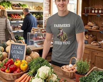 FARMERS FEED YOU | Unisex | 100% Cotton | Classic Tee