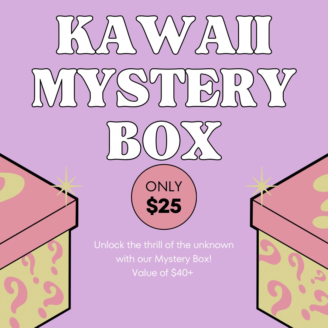 Kawaii Mystery Box Best Surprise Gift Stocking Stuffer Etsy