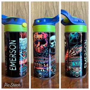 Horror Movie Kid Tumbler 12 oz.