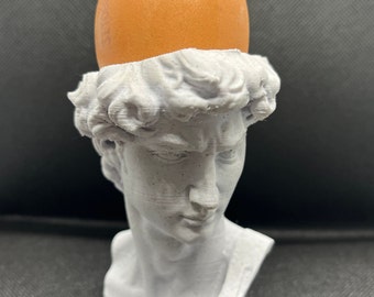 Michelangelo's David Eggs/Pens holder, 3D Printed Statue | TABLE DECORATION - Home Decoration