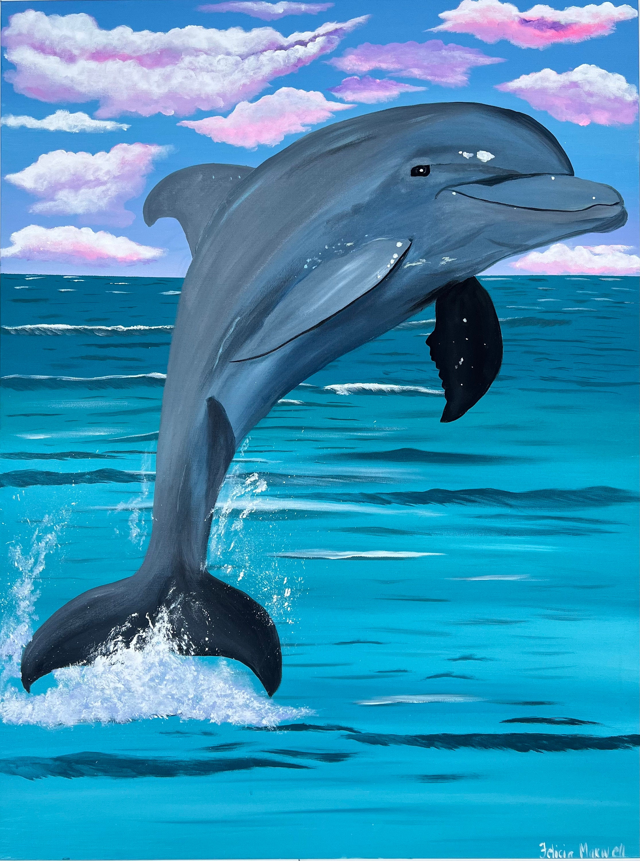 happy　dolphin Minecraft Happy Explorer Dolphin 8 Plush Jinx - ToyWiz