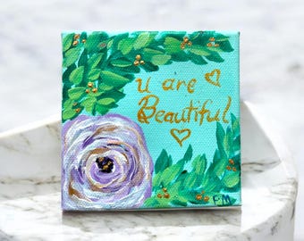 Original One Of A Kind Word Of Affirmation Painting