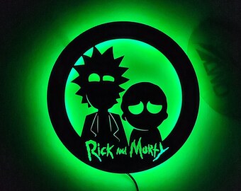 Rick and Morty Led Art