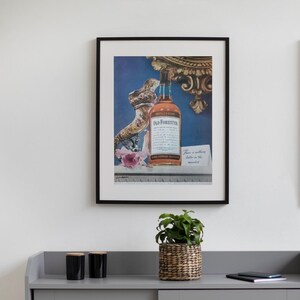 Original Bourbon Ad - Authentic 1944 Old Forester Bourbon Whiskey Print Advertisement - Bar Decor