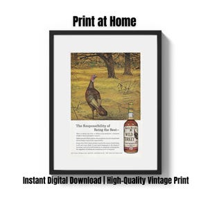 Austin Nichols Wild Turkey - Etsy