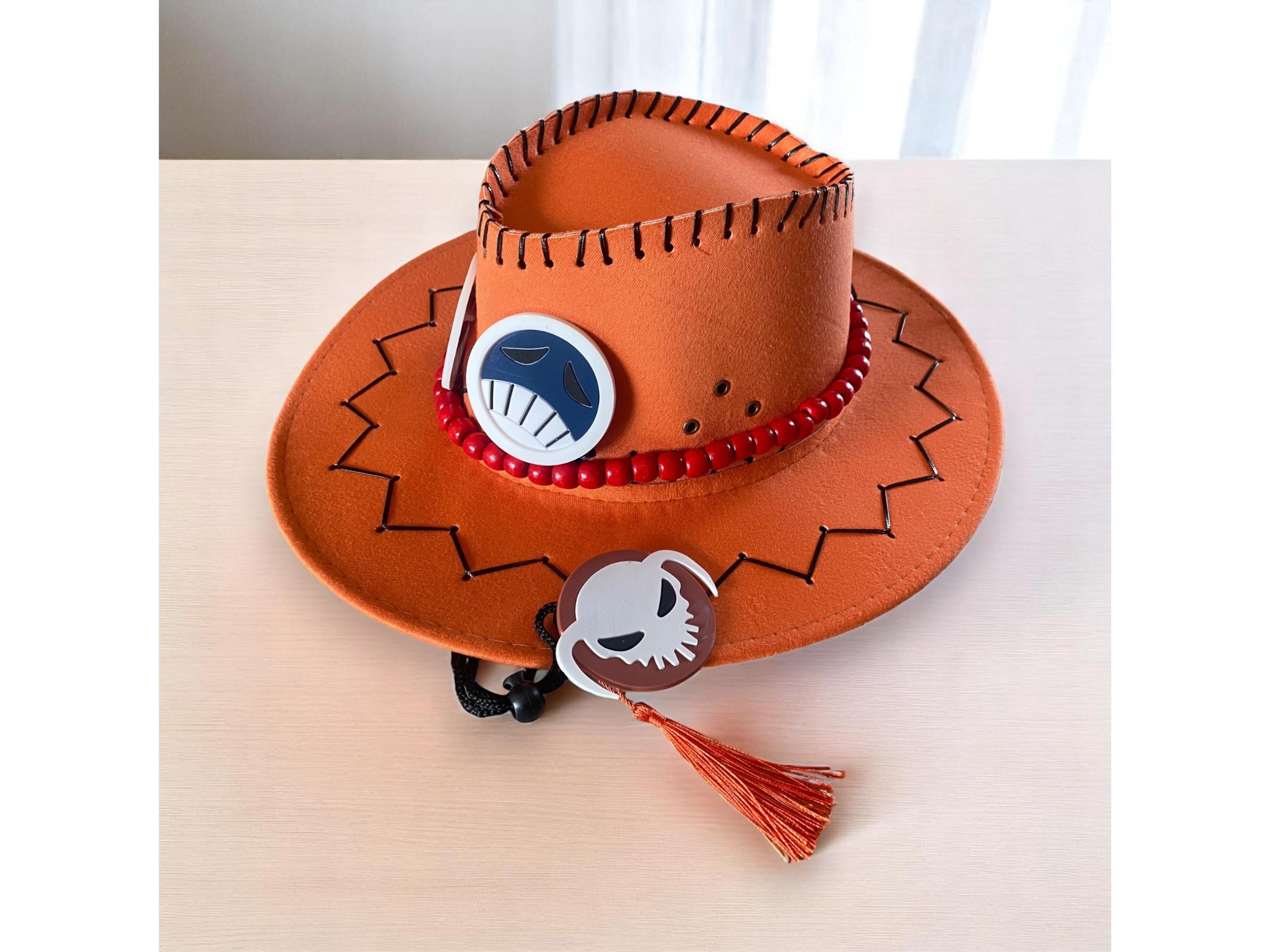 Ace One Piece Cosplay Hat: Anime Lover Gift - Etsy