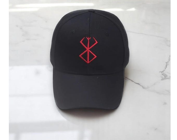 Berserk Anime Embroidered Baseball Cap: Gift for Anime Fans