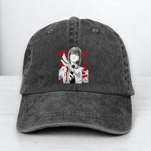 Chainsaw Man Inspired Anime Hat, Makima Cosplay Trucker Cap, Anime Fans Gift
