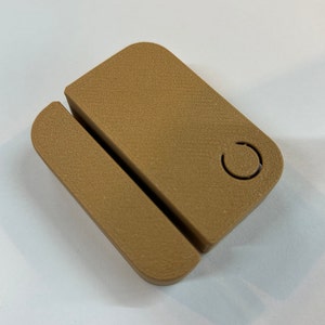 Ring Entry Sensor Covers in Black and Brown Pine