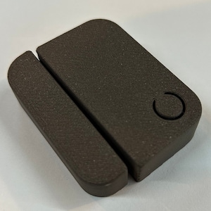 Ring Entry Sensor Covers in Black and Brown Espresso