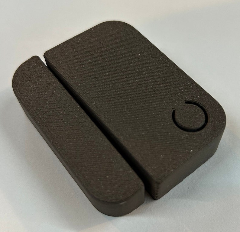 Ring Entry Sensor Covers in Black and Brown Espresso