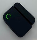 Ring Entry Sensor Covers in Black and Brown