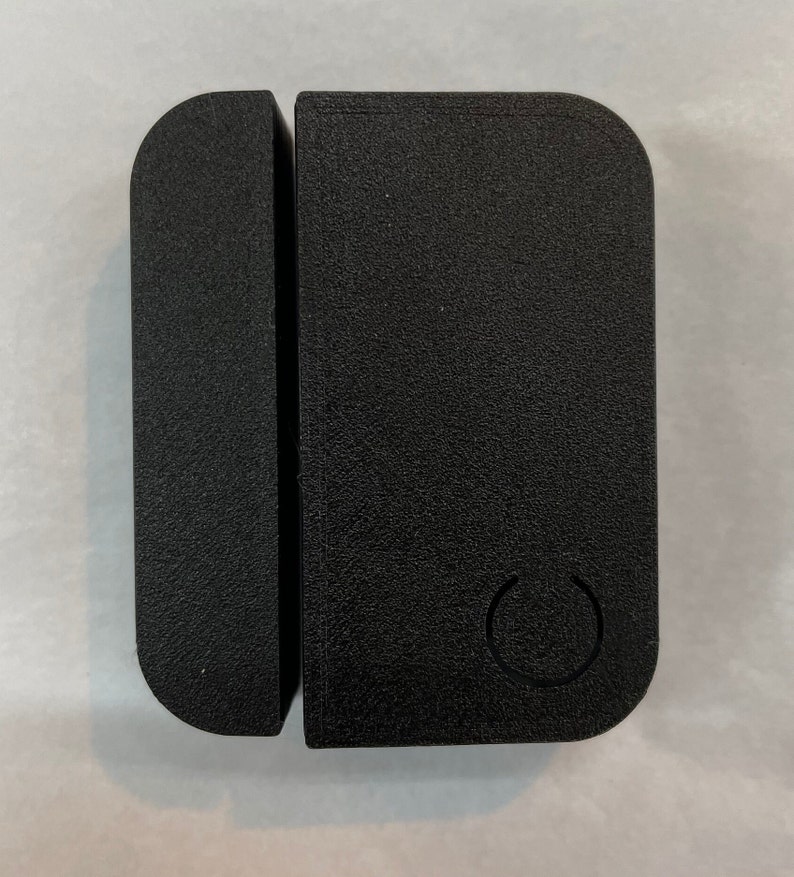 Ring Entry Sensor Covers in Black and Brown Black