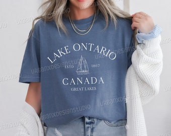 Lake Ontario Shirt, Canada Shirt, Great Lakes Shirt, Up North Shirt, Lake Ontario TShirt, Canada TShirt, Canada Gift, Canada Lover