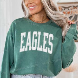 Custom Mascot Sweatshirt, Custom Team Name Sweatshirt, Custom Varsity Sweatshirt, School Team, School Mascot,Sports Mascot,Team Mascot Shirt