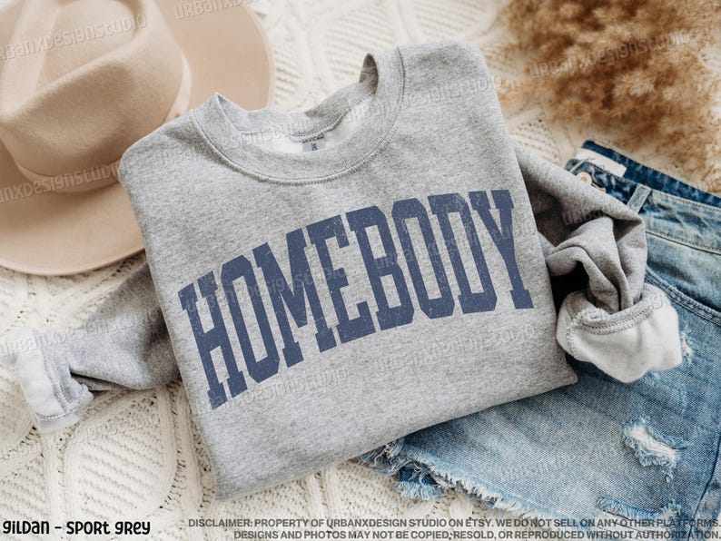 Homebody Sweatshirt | Homebody Shirt | Cozy Sweatshirt | Graphic Sweatshirt | Slouchy Sweatshirt | Oversized Sweatshirt | Homebody Hoodie image 2