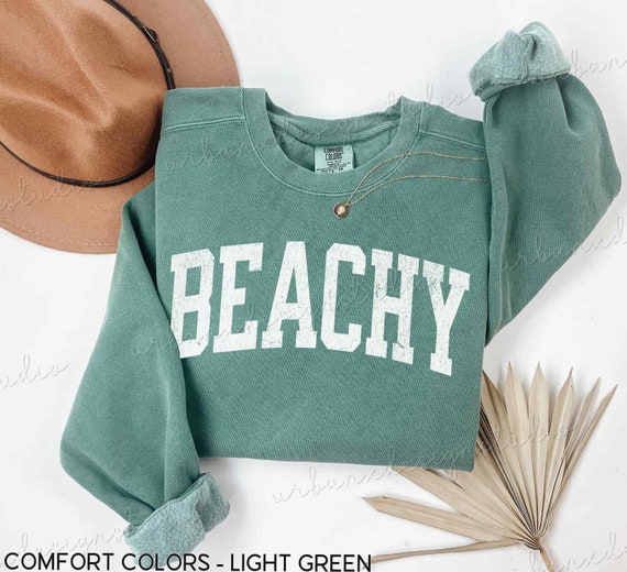 Cute Beachy Sweatshirt, Cute Beachy Hoodie, Cute Beach Sweatshirt, Beach Hoodie, Cute Summer Sweatshirt, Summer Hoodie, Beachy Sweatshirt