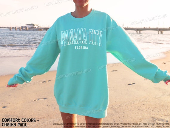 Panama City Sweatshirt, Panama City Beach, Beachy Sweatshirt, Beachy Hoodie, Beach Sweatshirt, Beach Hoodie, Summer Sweatshirt