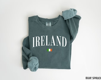 Ireland Sweatshirt: Irish Pride Crewneck, St Patricks Day Shirt