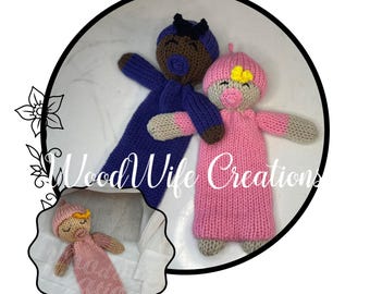 Baby Doll Lovey Knitting Machine Pattern (Digital Download)