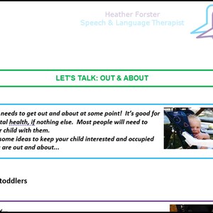 Fiches d'activités et d'informations sur l'orthophonie pour aider à développer la communication de votre enfant : langage de sortie