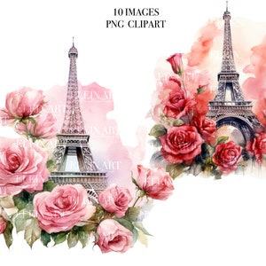 Torre Eiffel PNG, Torre Eiffel Clipart, Aquarela Paris, Ilustração de Paris, França Aquarela, Paris Clipart, Paris PNG, Paris Aquarela