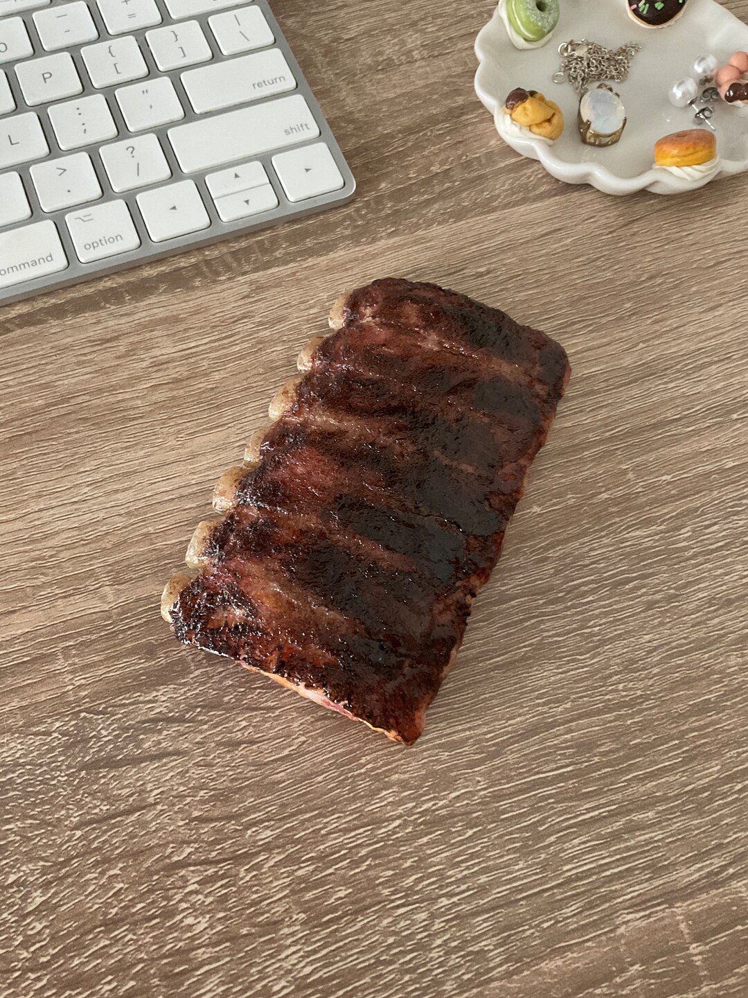Barbecue Spare Ribs Without Sauce Magnet (dry Rub Version), BBQ Ribs ...