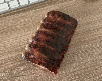 Barbecue Spare Ribs without Sauce Magnet (Dry Rub Version), BBQ ribs Magnet,Texas,Tennessee,Missouri,Georgia,St. Louis, Austin,Memphis