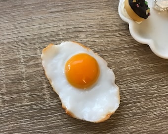 Sunny Side-Up Egg Magnet Small+Refrigerator Magnet+Fridge Magnet+Kitchen Magnet+unique gift+different gift+fun gift+Kitchen Decor+Kawaii
