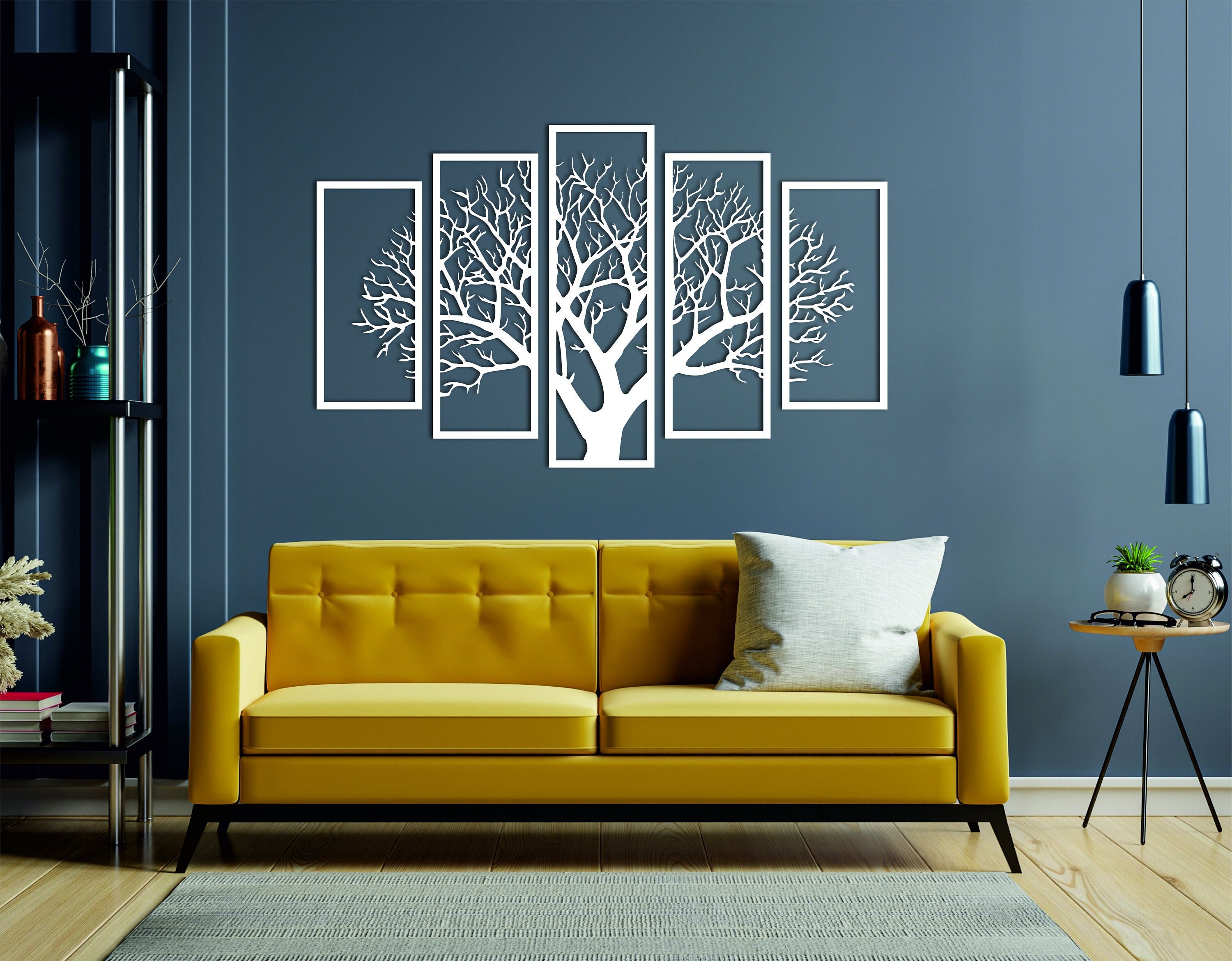 Tree of Life Metal Wall Art, Tree of Life 5panels, Tree of Life Wall