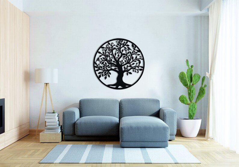 Tree of Life Metal Wall Art, Tree of Life Decor, Tree of Life Wall
