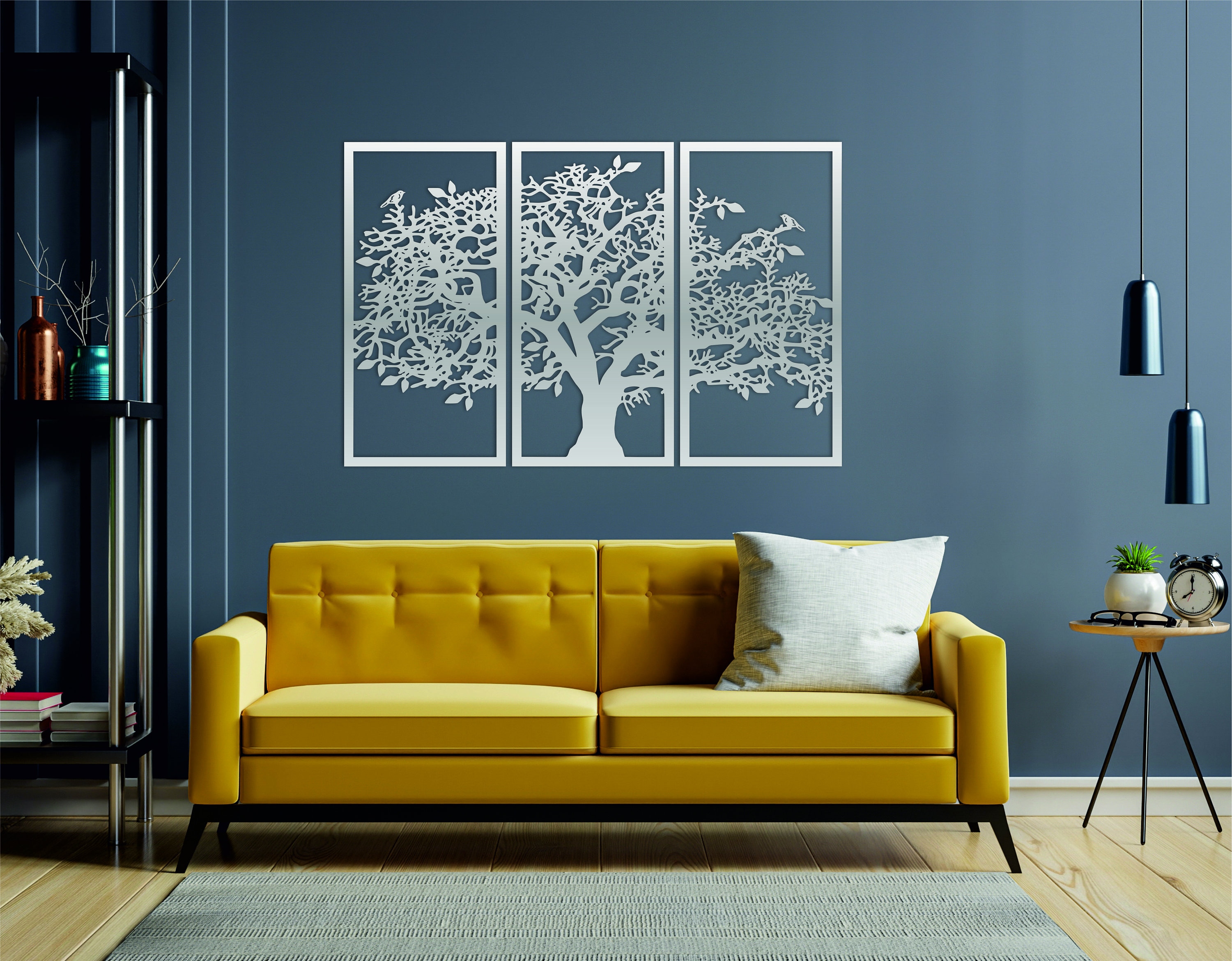 Tree of Life Metal Wall Art, Tree of Life Wall Decor, Oak Tree Wall Art