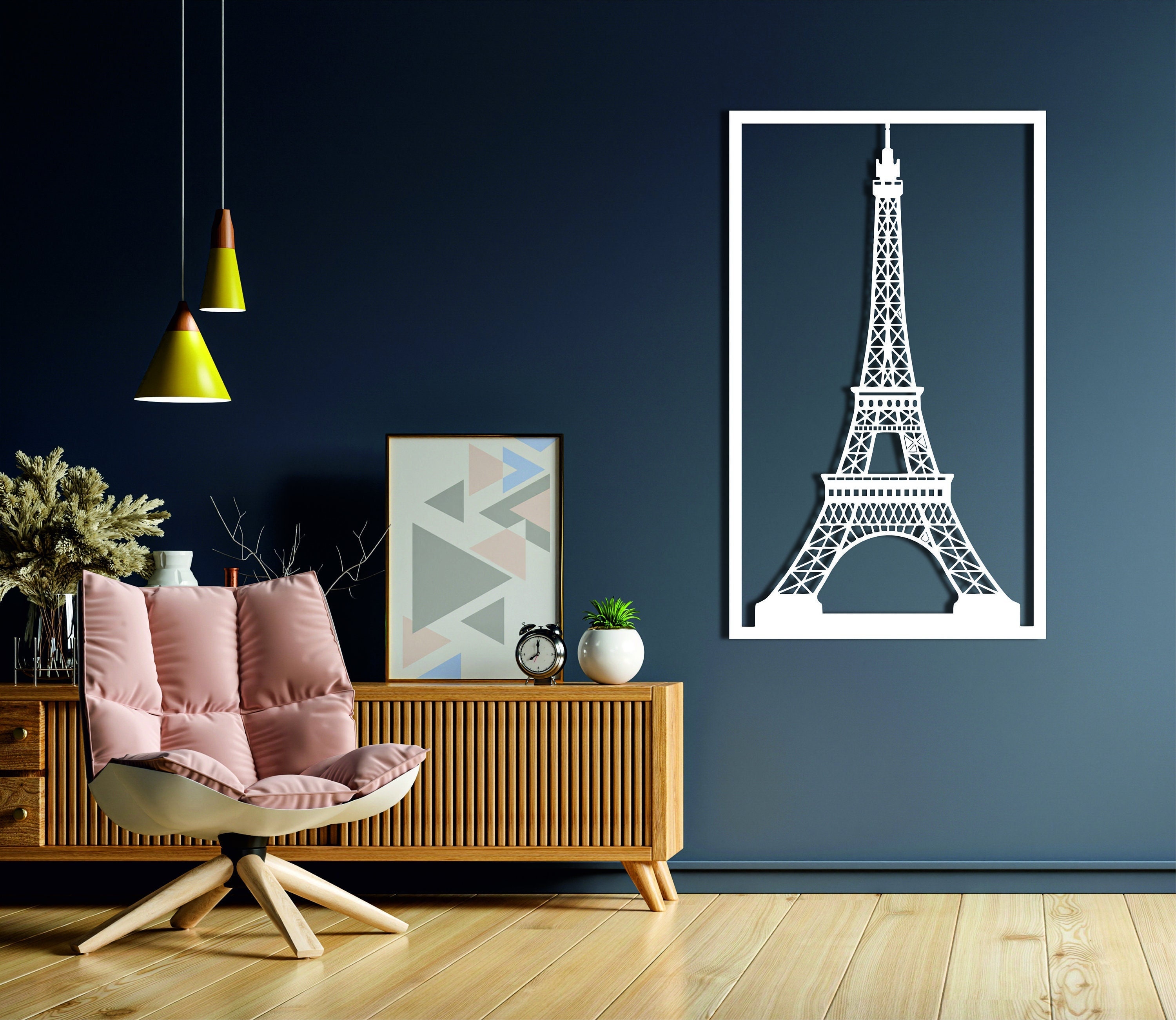 Metal Eiffel Tower Wall Art Eiffel Tower Wall Decor Eiffel - Etsy