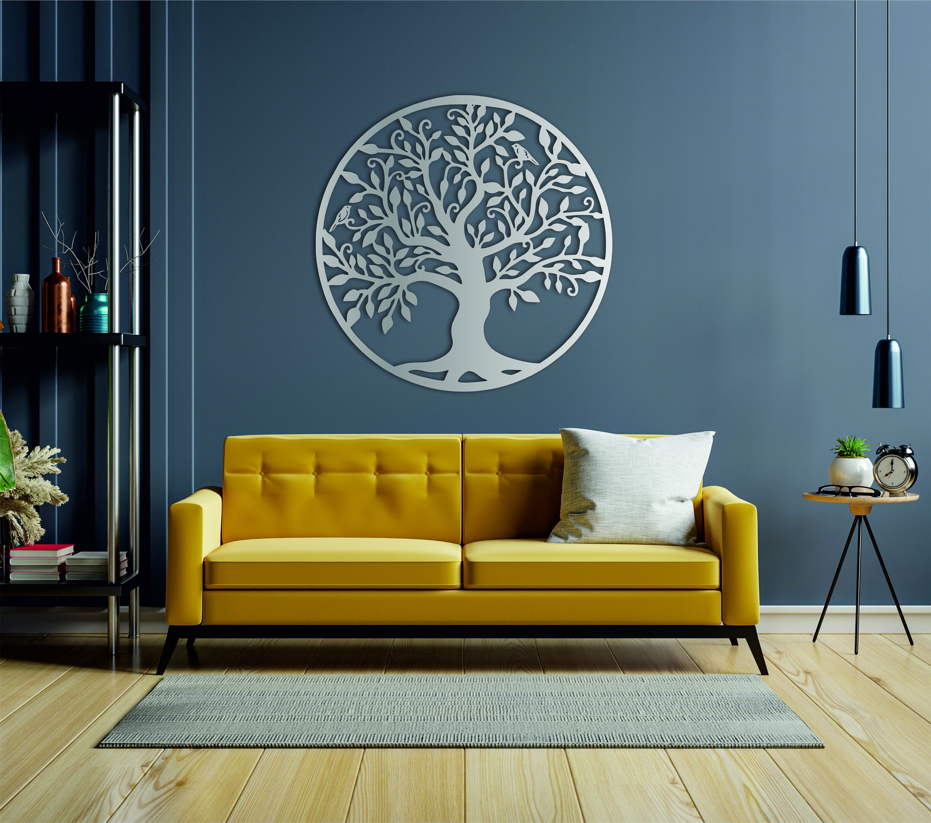 Tree of Life Metal Wall Art, Tree of Life Decor, Tree of Life Wall Decor, Living Room Wall Art