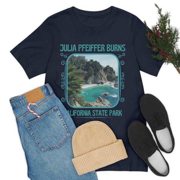 Julia Pfeiffer Burns State Park California Unisex Jersey Short Sleeve Tee