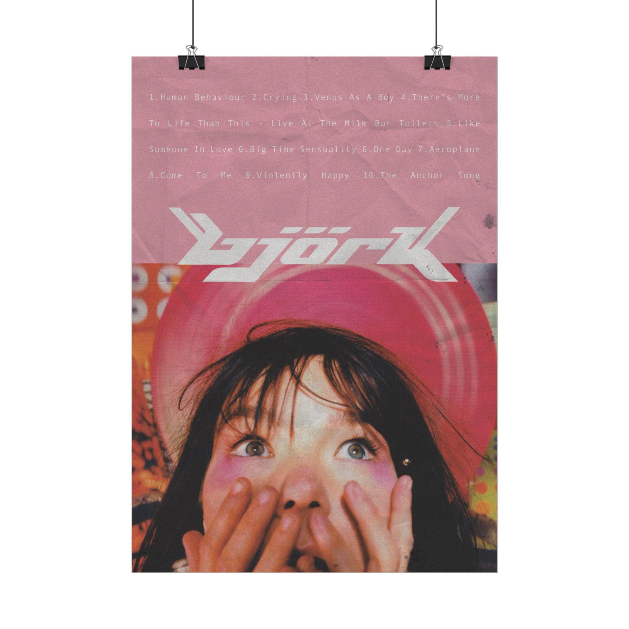 Bjork poster - Etsy 日本