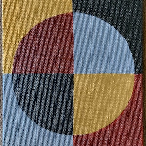 Alchemical Medicine Wheel Painting for decoration, altars and/or meditation purposes