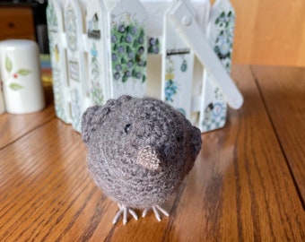 Handmade Crochet Sparrow
