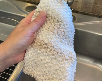 Knit Scrubby Dishcloth