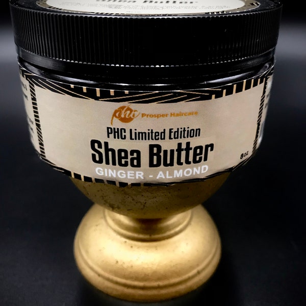 Ginger-Almond Scented Shea Butter, Close-Out Product