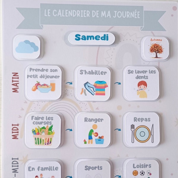 Calendrier_Routine journalière