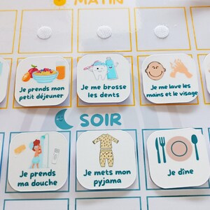 Routine enfant matin et soir - Etsy France