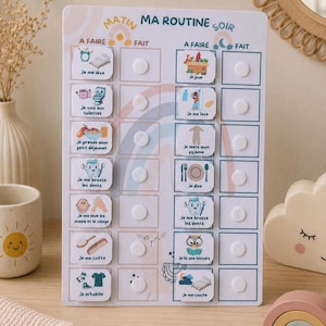 Routine enfant Matin et Soir