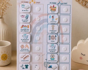 Children's Morning and Evening Routine