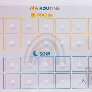Routine enfant matin et soir - Etsy France