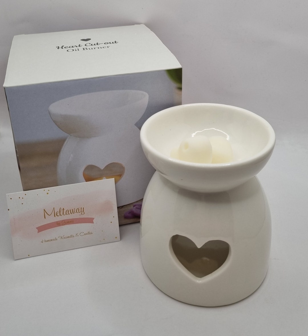 Ceramic Wax Burner with Cut Out Design - Coull Scents