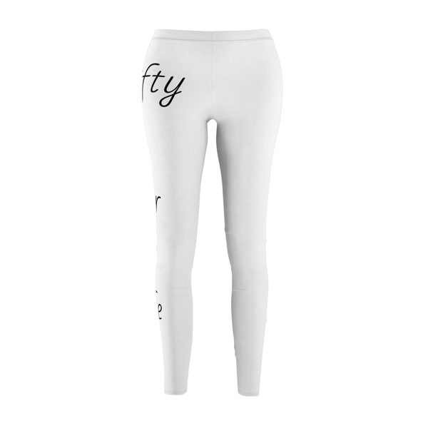 Women's Swifty For Life Cut & Sew Casual Leggings (AOP)