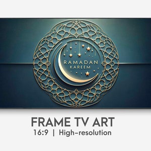 Samsung Frame TV Art Ramadan Kareem, Ramadan Decor, Islamic TV Art, Ramadan Mubarak, Mosque, Instant Download, 4K, Ramadan TV background